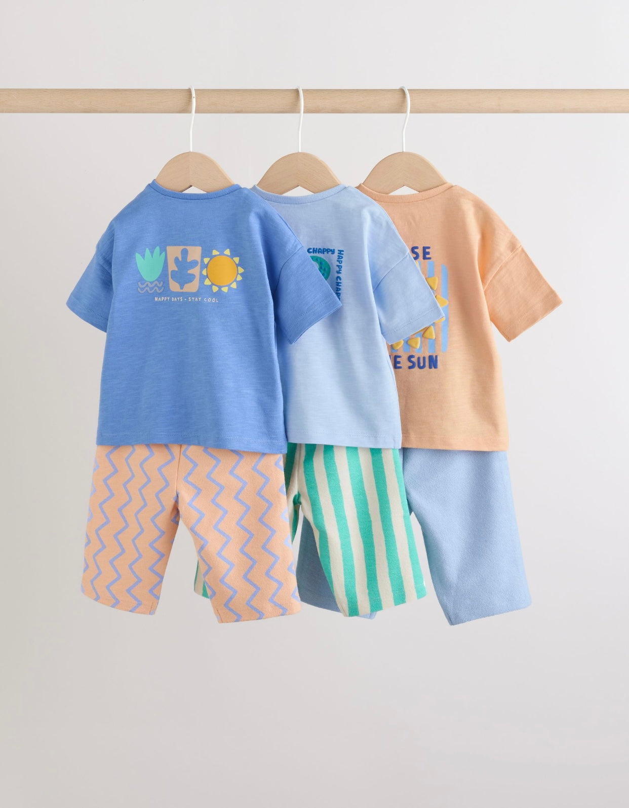 Blue Top & Legging Baby 6 Piece Set