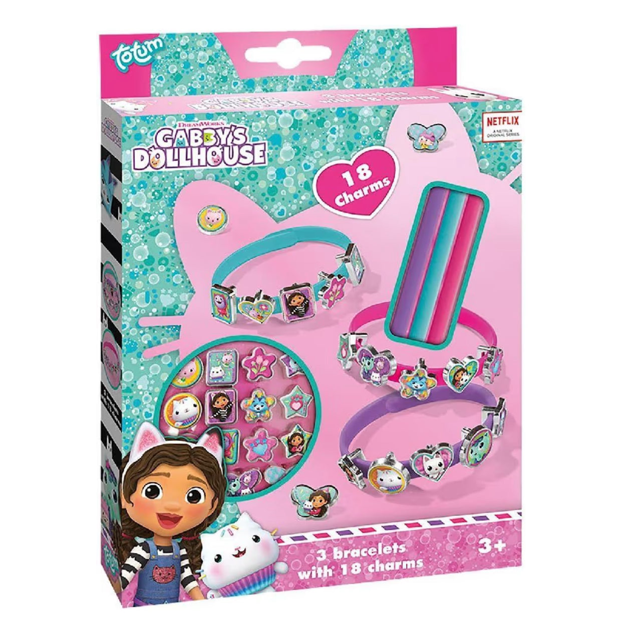 Gabby's Bracelet Set with 18 Different Pendants Making Kit