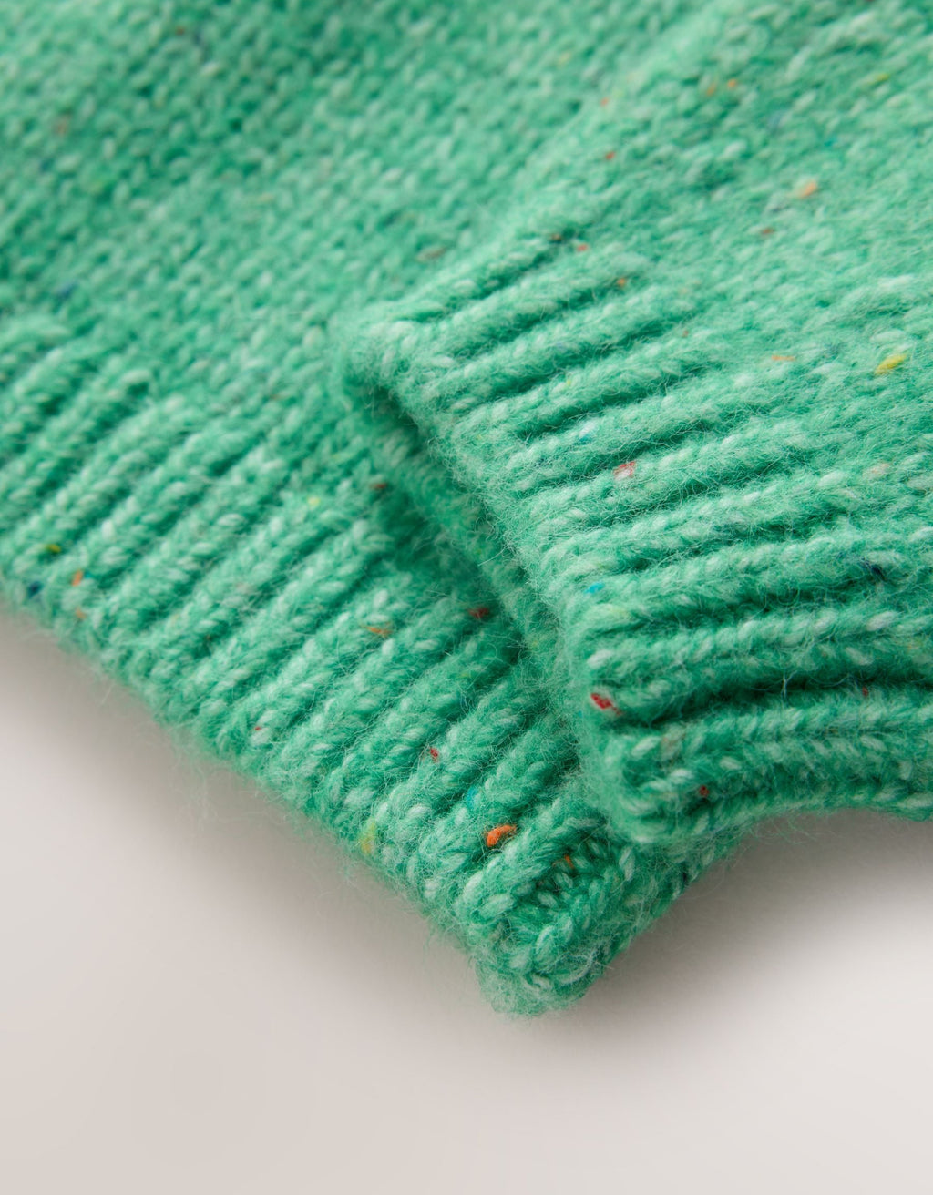 Green Bow Embroidered Christmas Jumper