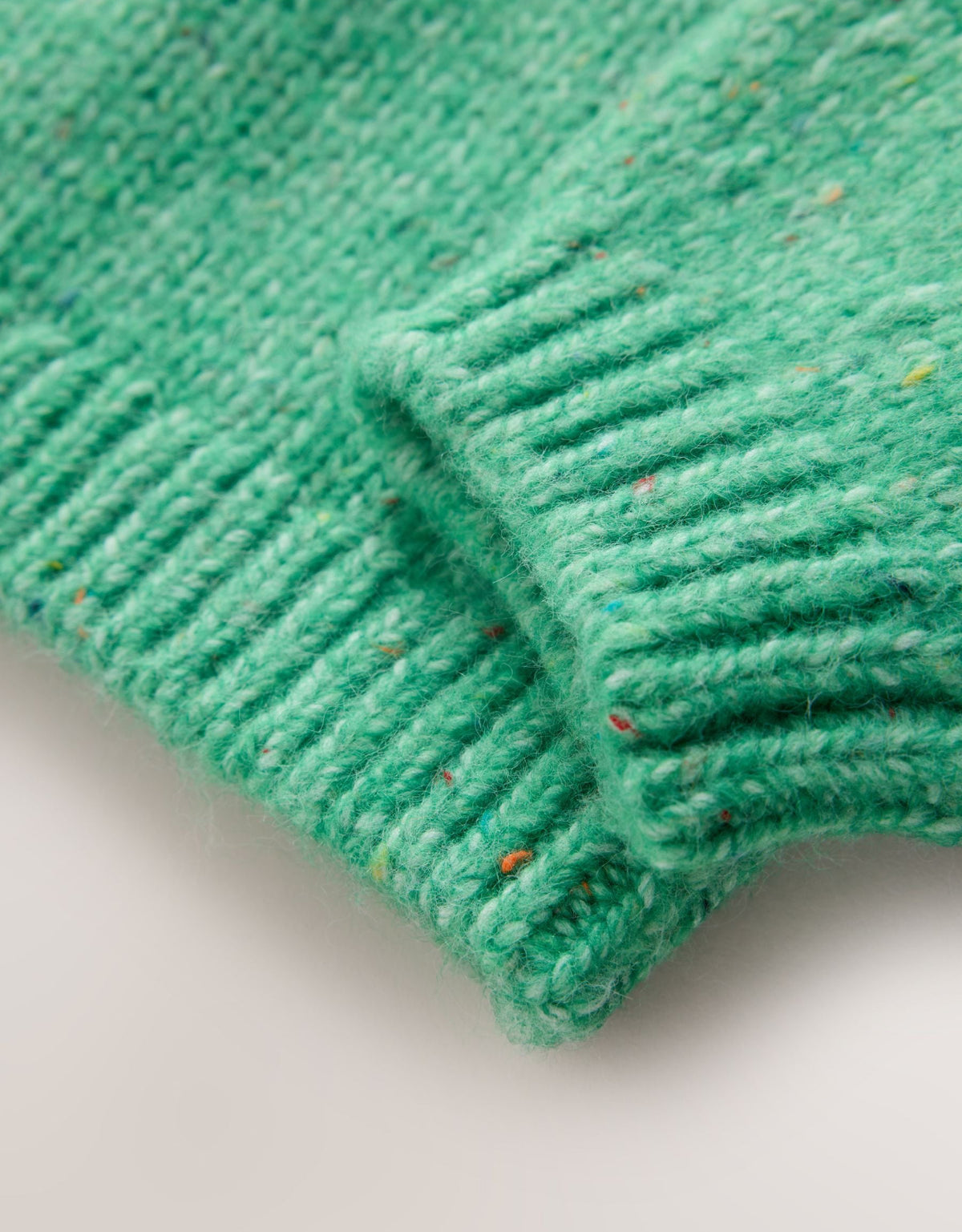 Green Bow Embroidered Christmas Jumper