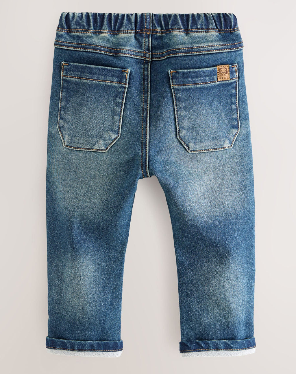 Vintage Wash Loose Fit Jeans