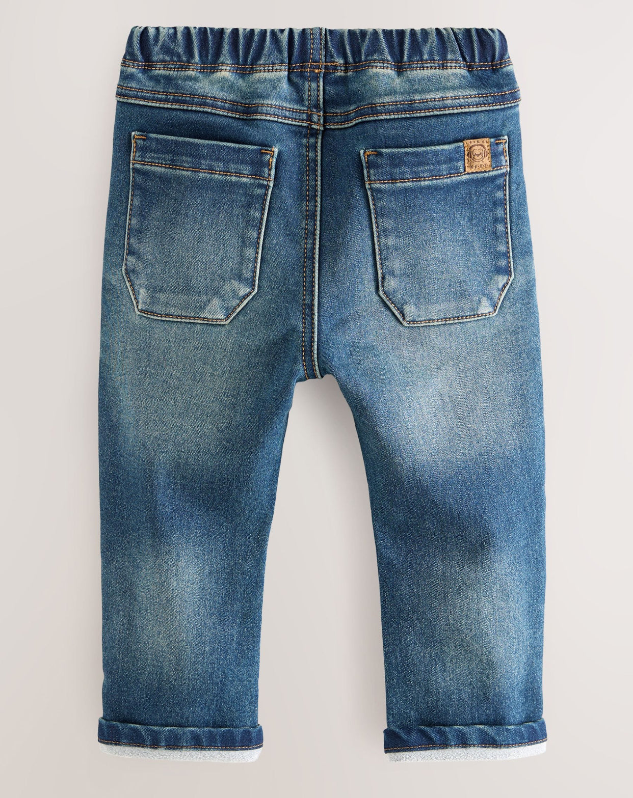 Vintage Wash Loose Fit Jeans