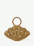 Women Straw Woven Beach Bag