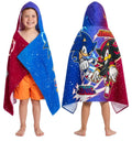 Sonic Hooded Towels for Boys