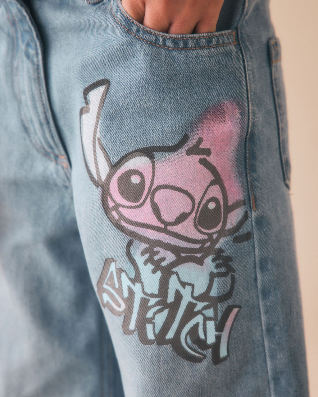 Blue Disney Lilo & Stitch Jeans