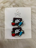 2pcs school hair clips