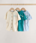 Green Milk Club Jersey Baby Rompers
3 Pack