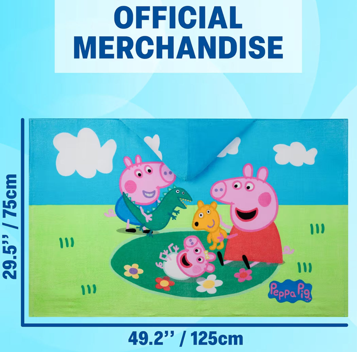 Peppa Pig Hooded Towels for Girls