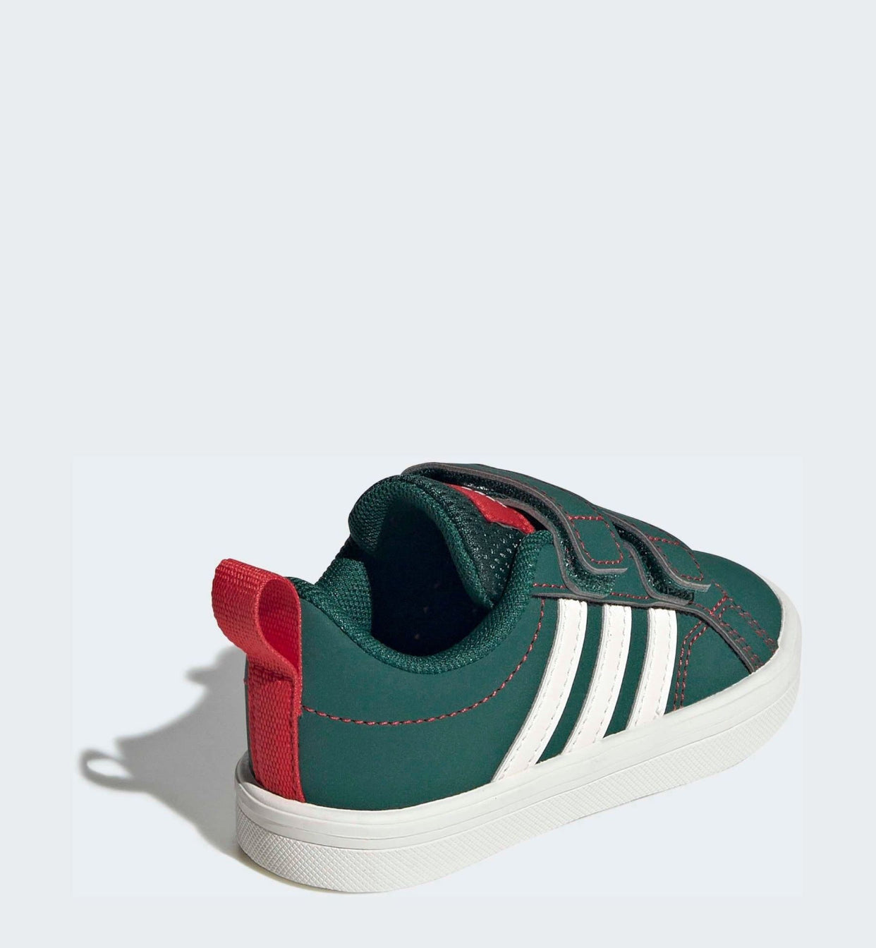 adidas Green VS Pace 2.0 Hook and Loop Kids Trainers