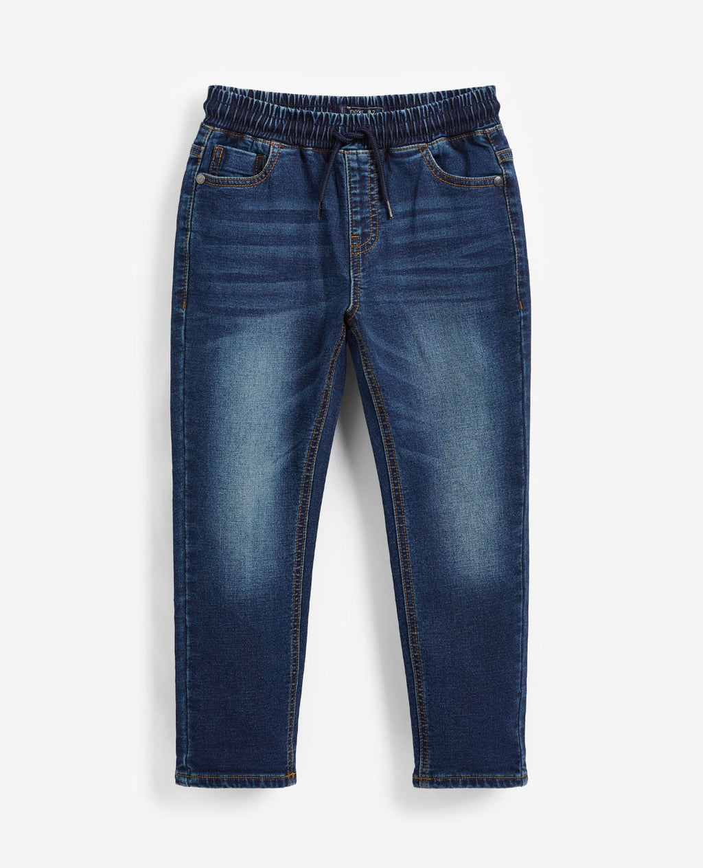 Indigo Blue Regular Fit Stretch Elasticated Waist Jeans