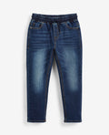Indigo Blue Regular Fit Stretch Elasticated Waist Jeans