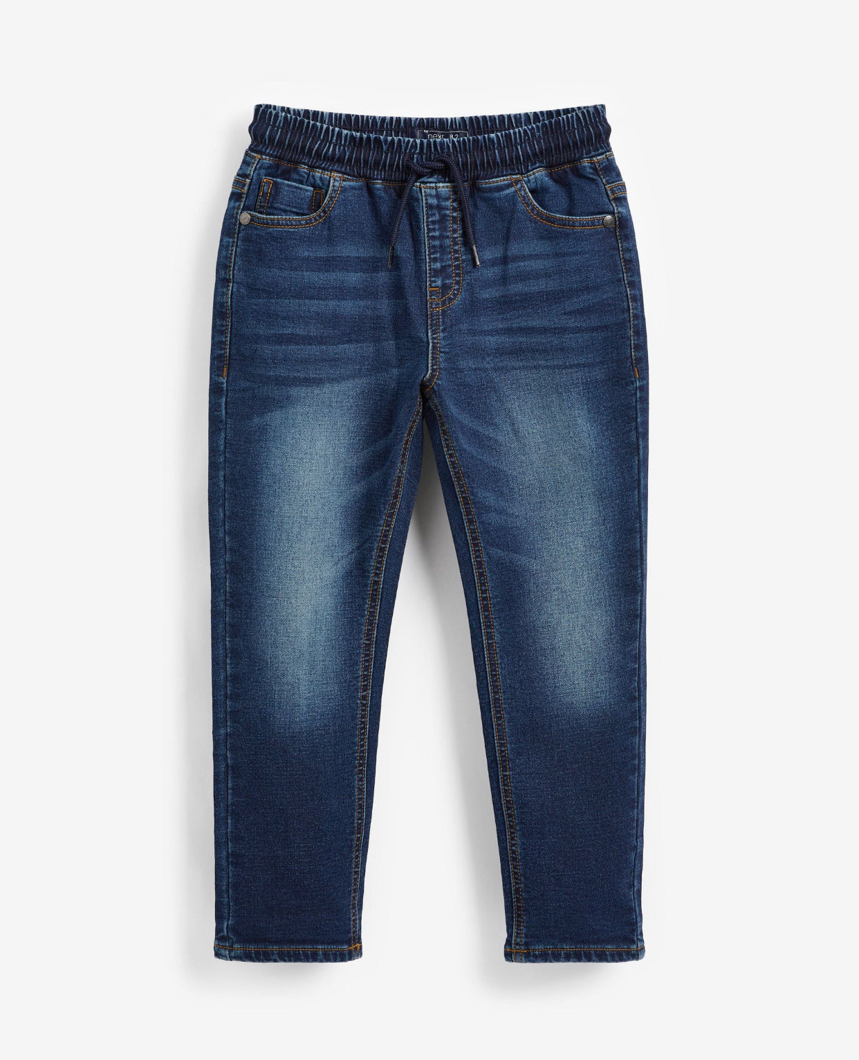 Indigo Blue Regular Fit Stretch Elasticated Waist Jeans