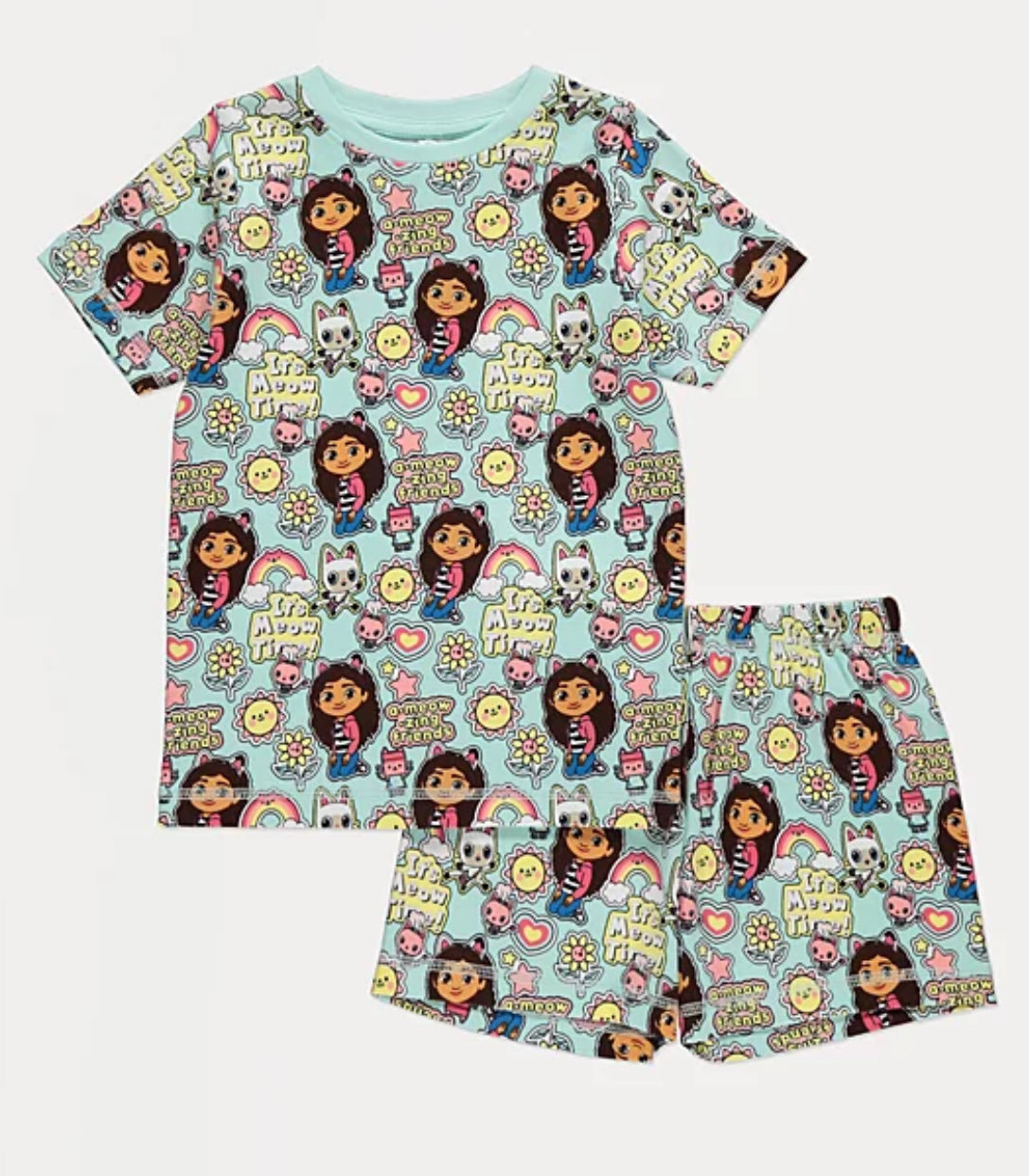 Gabby's Dollhouse Print Short Pyjamas