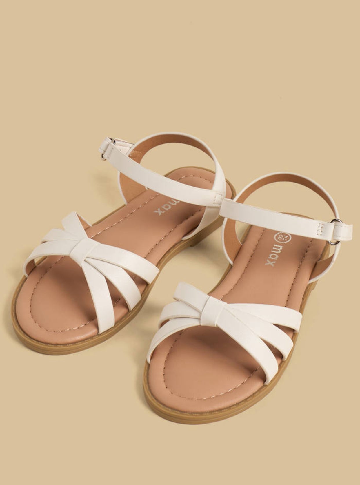 Strappy Sandals with Hook and Loop Closure