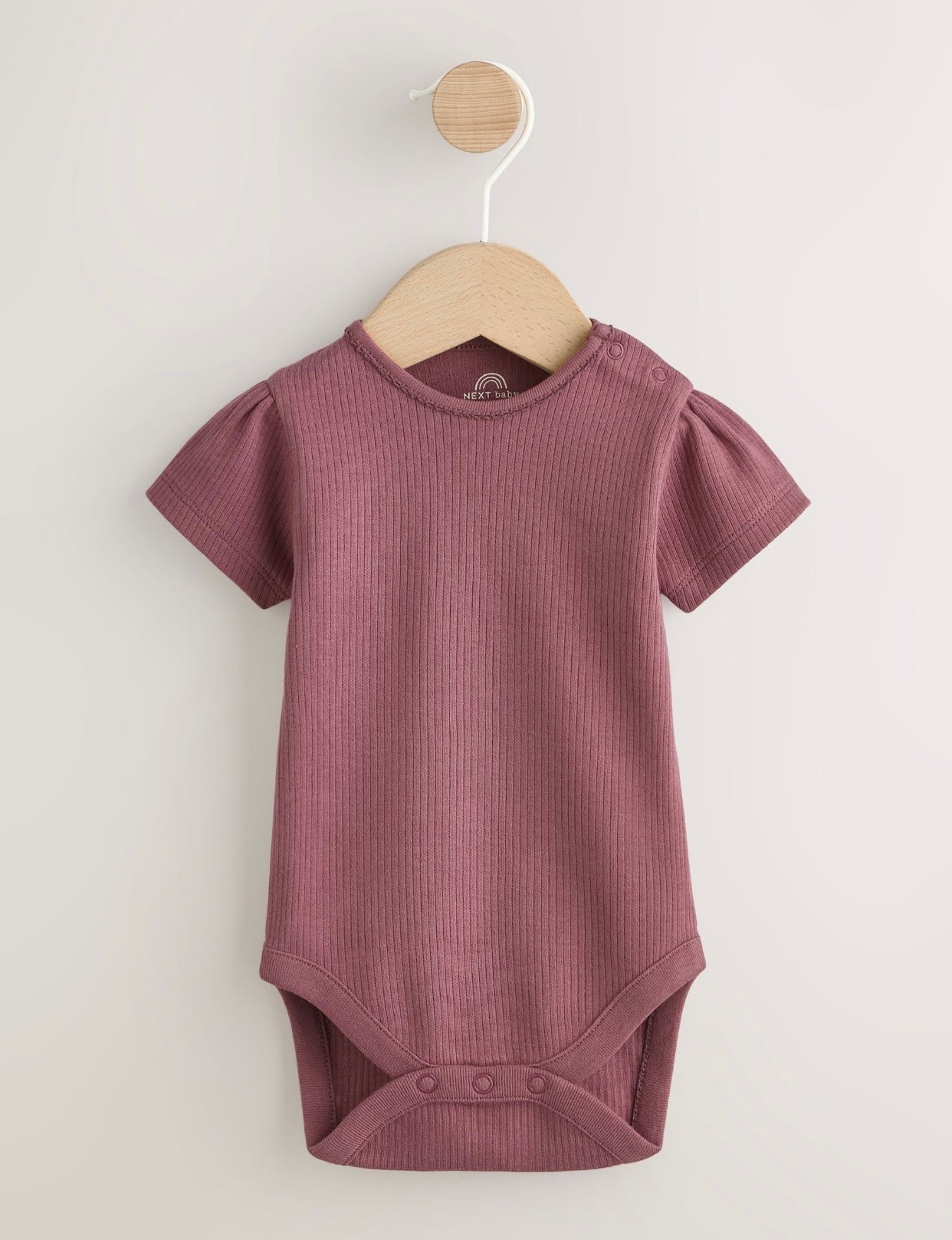 Burgundy/Ecru Spot Woven Baby Dungaree And Bodysuit 2 Piece Set