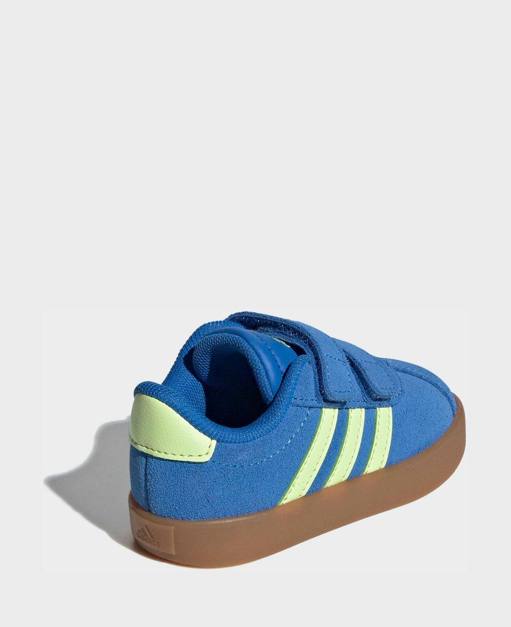 adidas Blue VL Court 3.0 Hook and Loop Infant Trainers