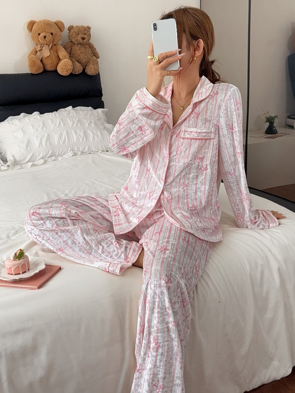 Woman Velvet Pyjama