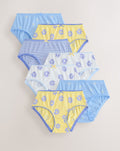 Blue/Yellow Briefs 7 Pack