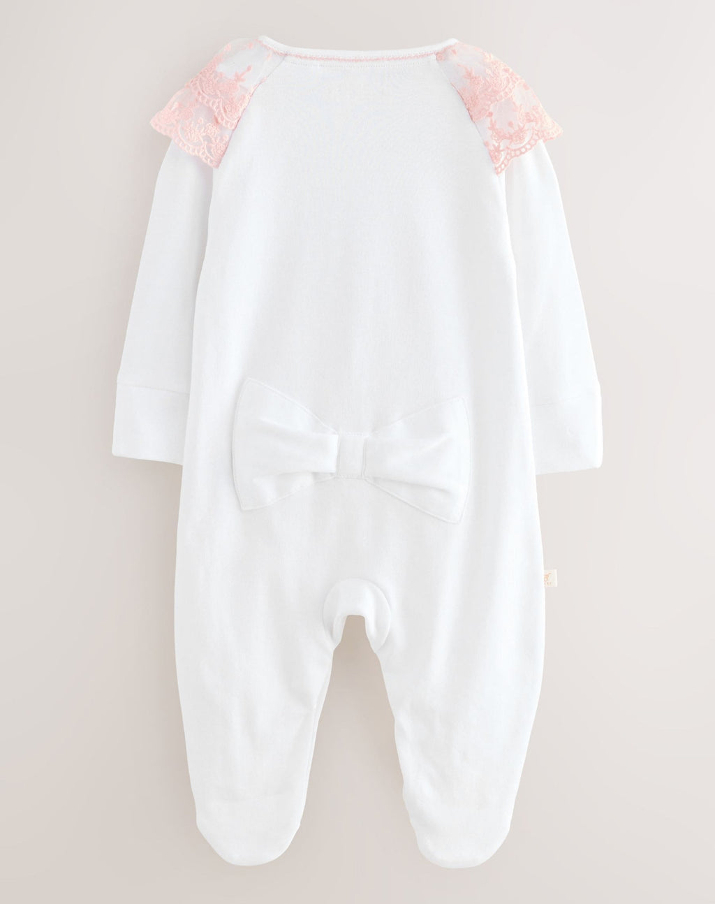 Baker by Ted Baker Born In 2026 Bunny White Sleepsuit