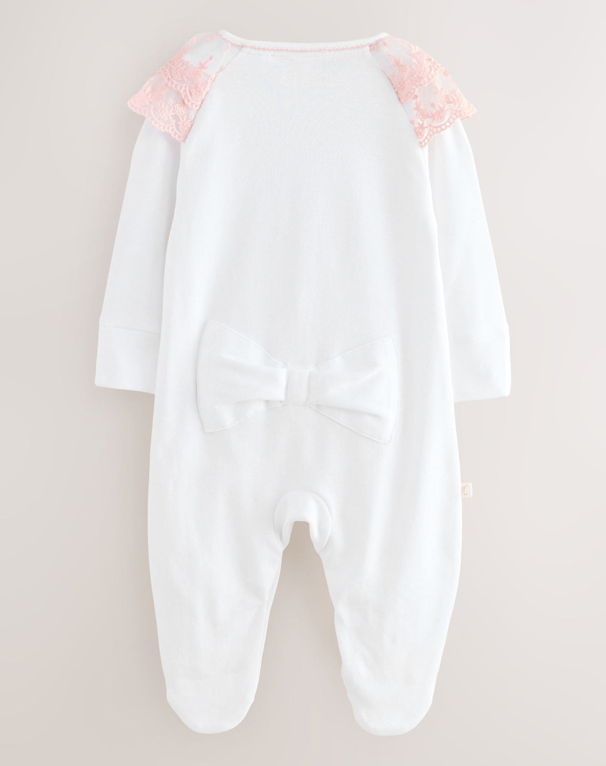 Baker by Ted Baker Born In 2026 Bunny White Sleepsuit