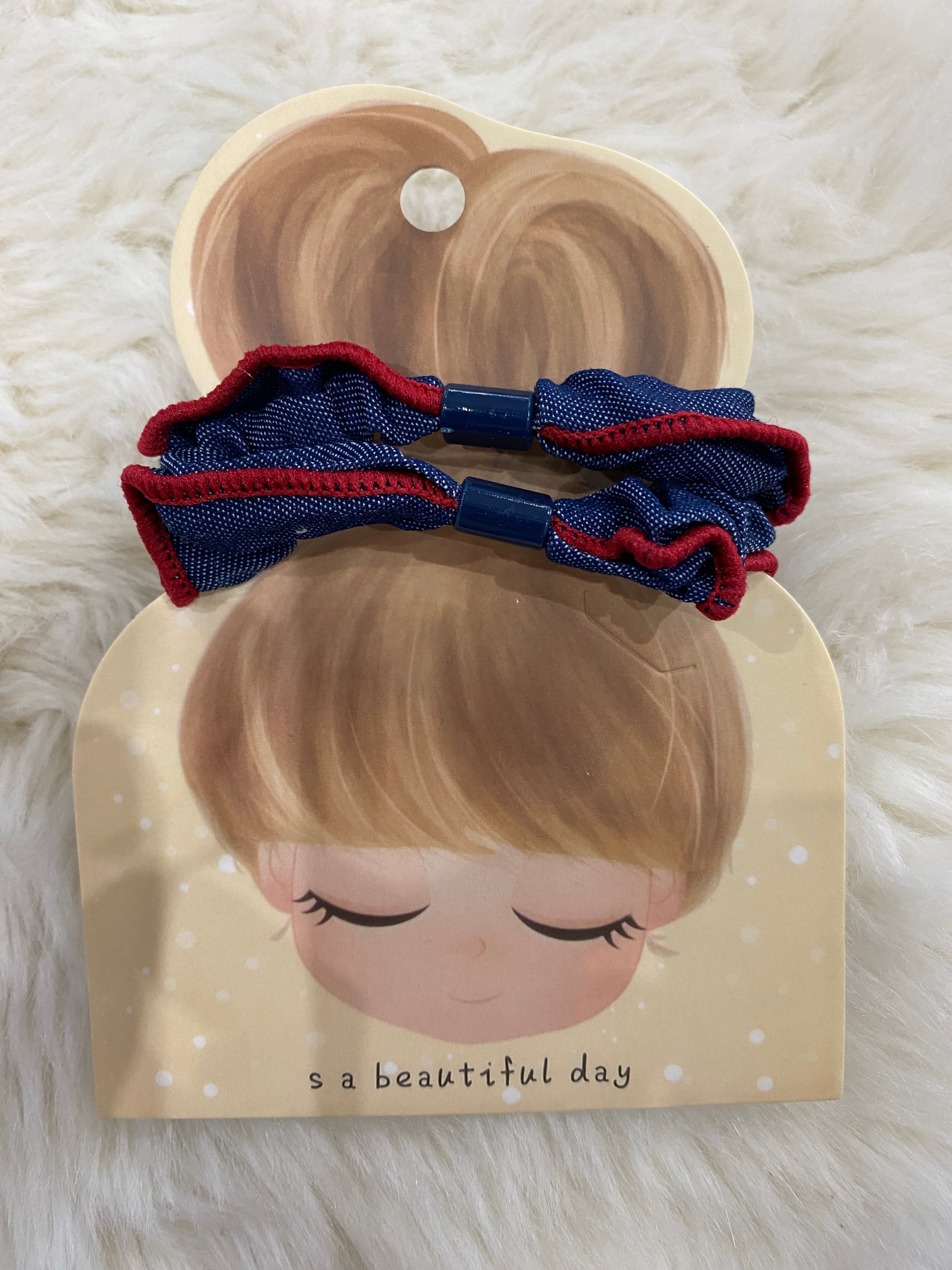 2pcs hair scrunchies
