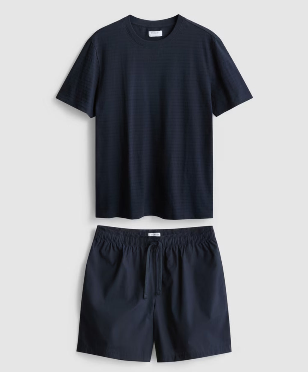 Pyjama set with a T-shirt and matching shorts