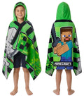 Minecraft Hooded Towels for Boys