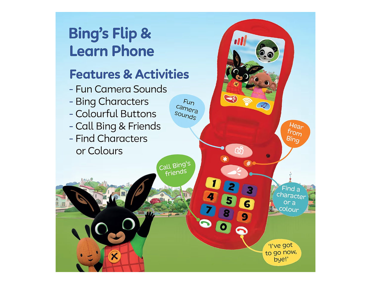 Bing - Flip & Learn Phone For Kids