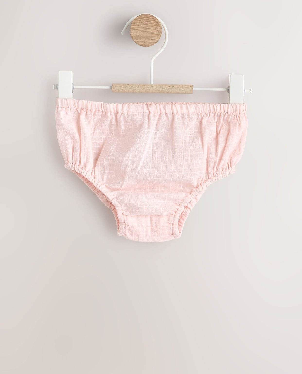 Pink Floral Embroidered Smock Baby Dress And Knicker Set 2 Piece
