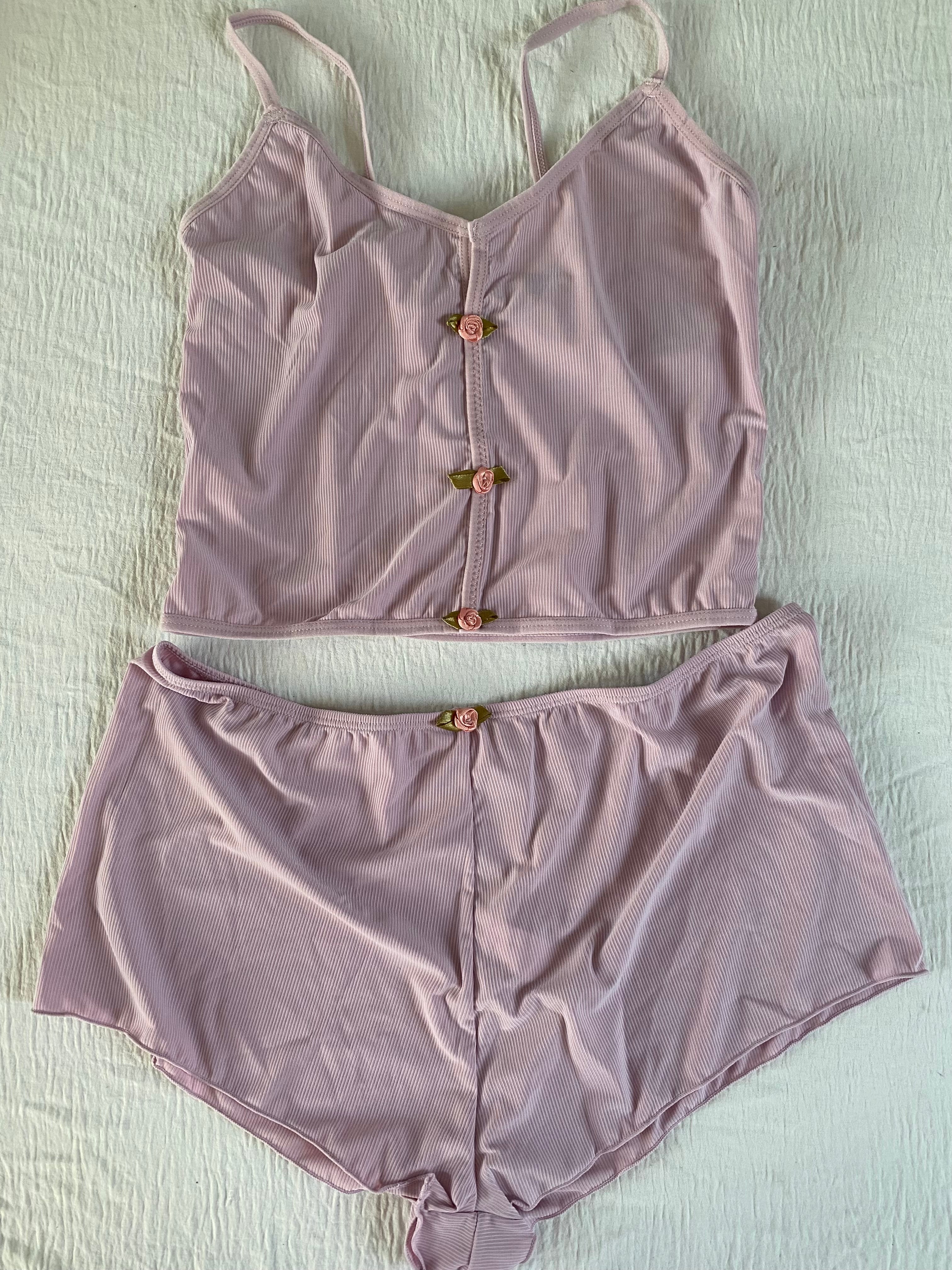 Woman Cami Top & Short Pj Set (immediate)