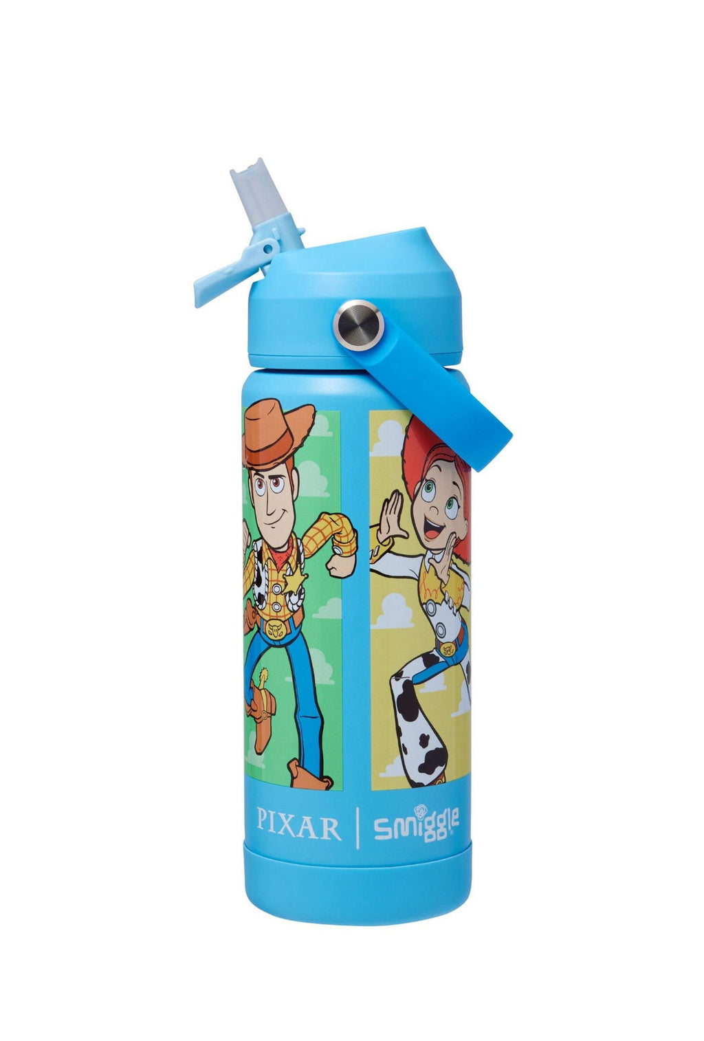 Blue Toy Story Squiggle Insulated Stainless Steel Drink Bottle 550MI