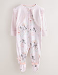 Baker by Ted Baker Pink Overlay
Floral Sleepsuit