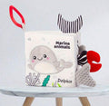 Black & White Marine Cloth Book (immediate)