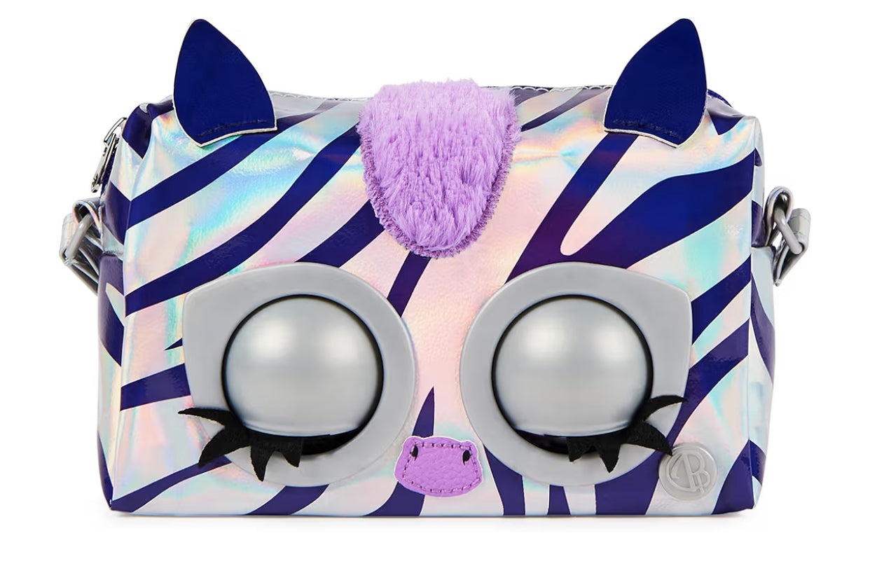 Purse Pets, Interactive Pet Toy and Crossbody Shoulder Bag with over 30 Sounds and Reactions