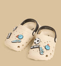Football Jibbitz Clogs with Backstrap