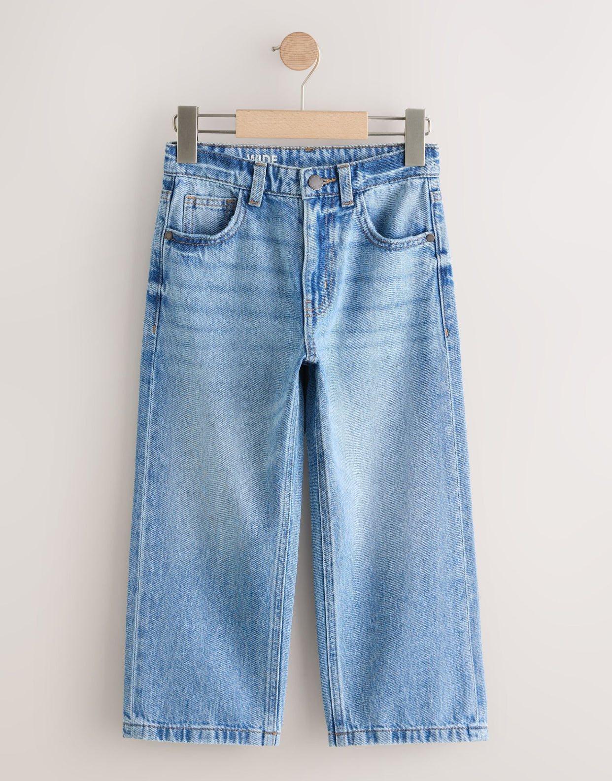Light Blue Denim Wide Fit Authentic
