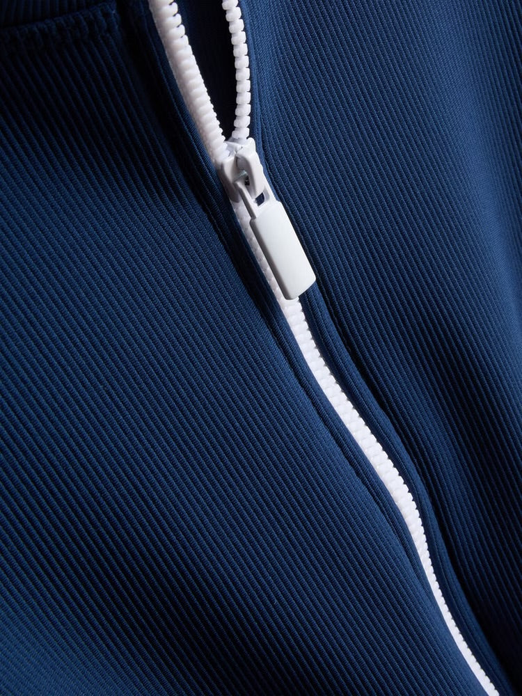 Zip-Up Swimsuit