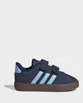 adidas Navy Blue VL Court 3.0 Hook and Loop £30 Infant Trainers