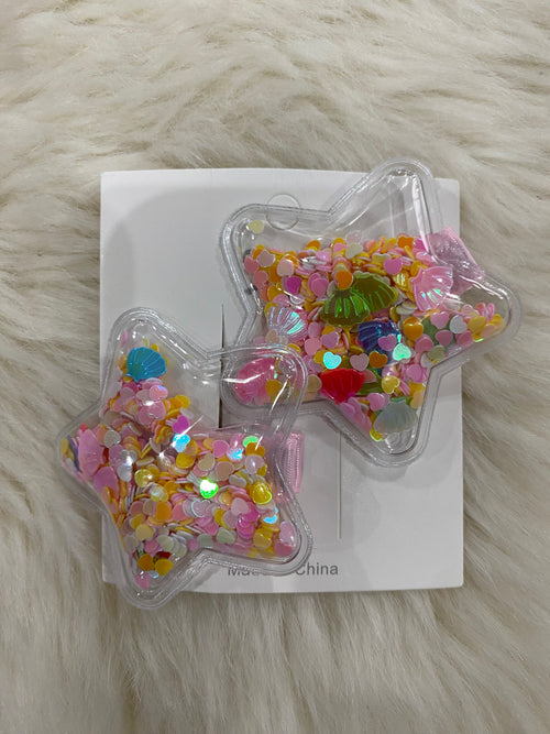 2pcs star clips