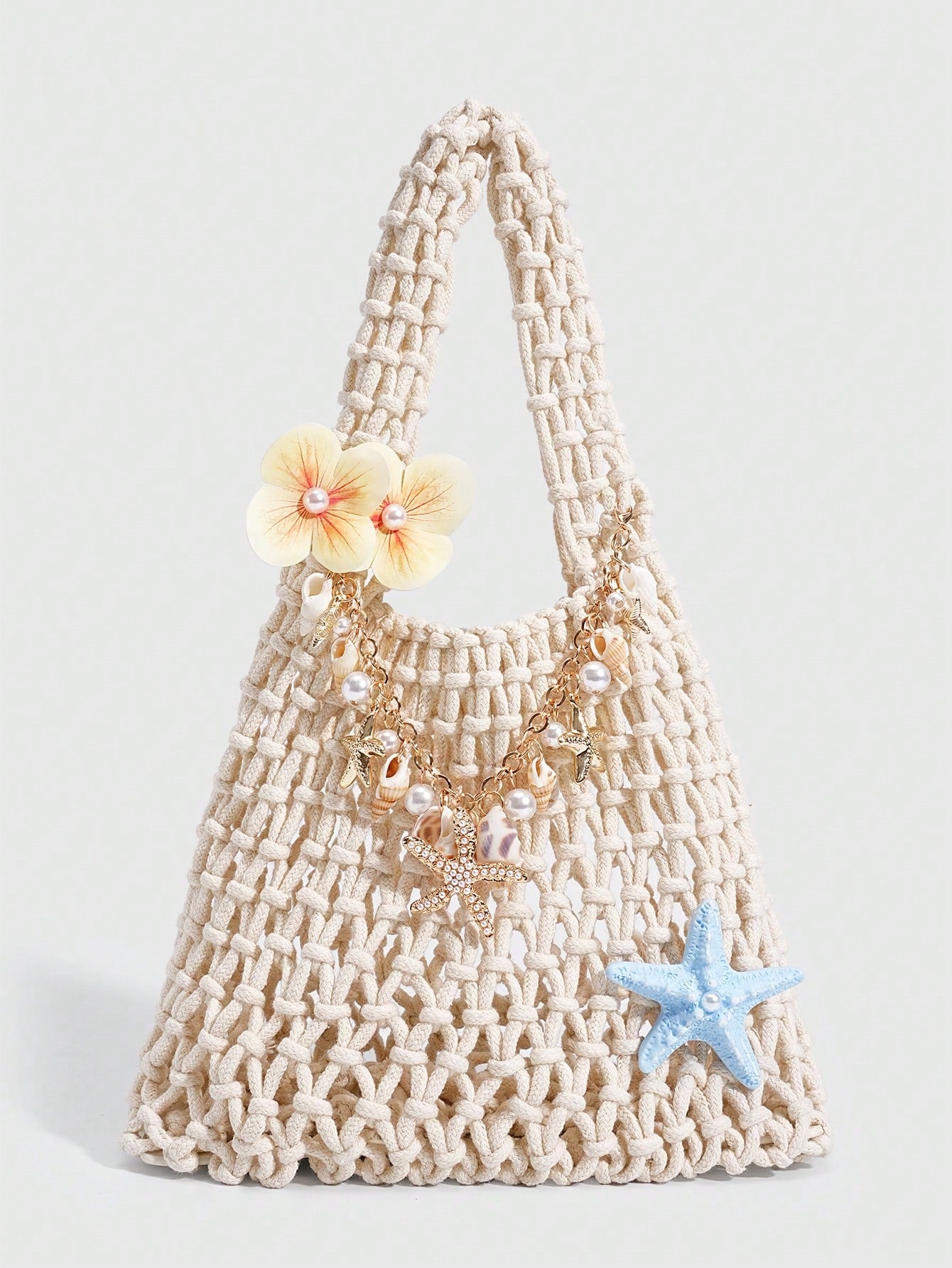 Ocean Woven Beach Bag