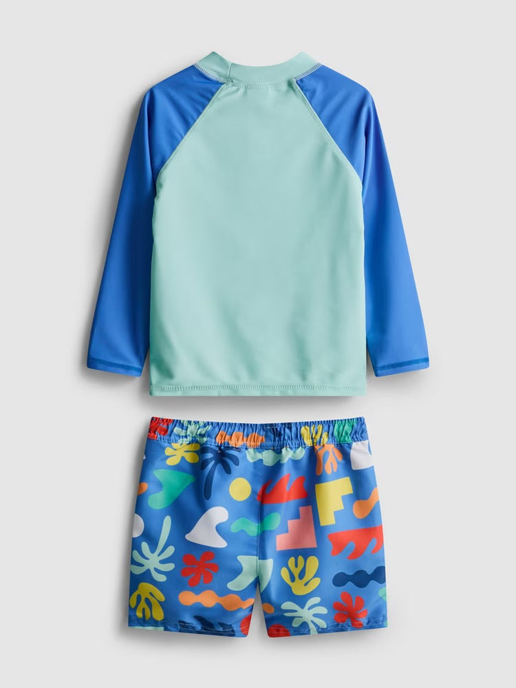 Beach Rash Vest & Short Set