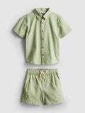 A shirt and shorts clothing co-ord from the Stacey Solomon range