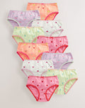 Multi Flowers Briefs 10 Pack