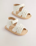White Baby Fisherman Sandals