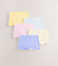Pink/Blue Short Briefs 5 Pack