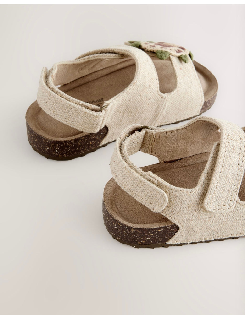 Neutral Turtle Touch Fastening Sandals