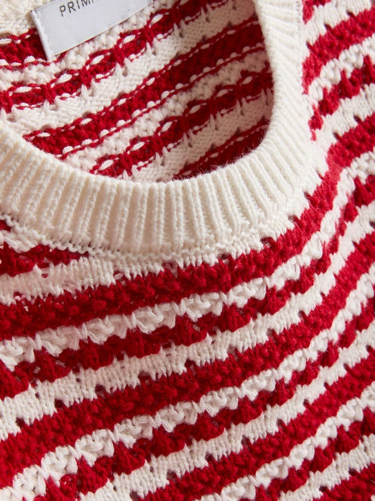 Stripe Jumper and Trousers Set