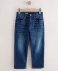 Blue Loose Fit Stretch Jeans