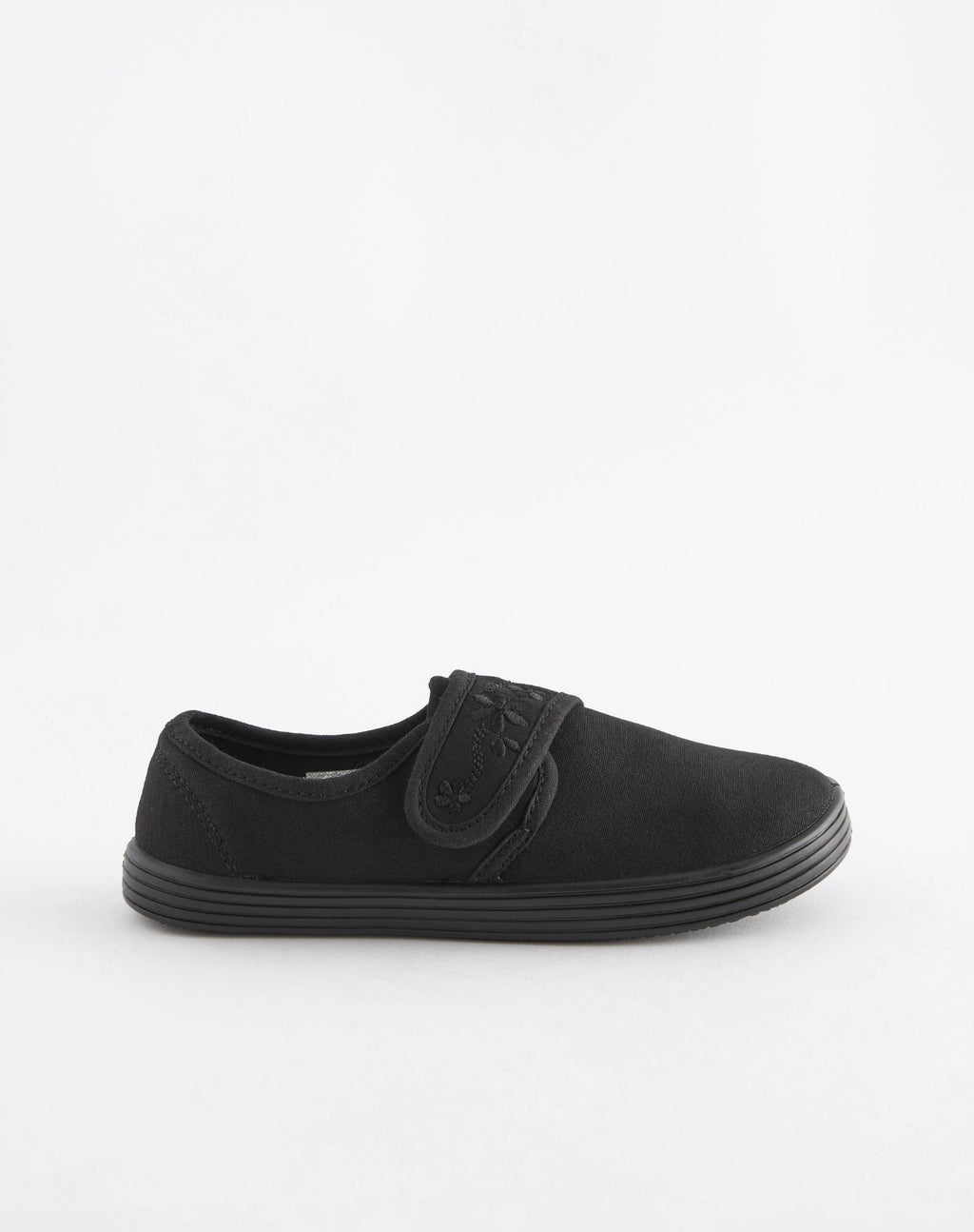 Black Standard Fit (F) Embroidered Strap
School Plimsolls