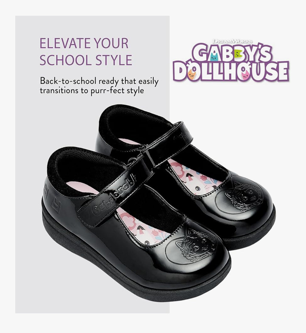 Gabby’s Dollhouse Girls School Shoes